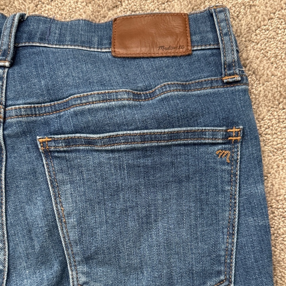 Madewell 9” mid-rise skinny jeans 27 - Picture 3 of 6